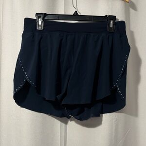 Lululemon Find Your Pace 3” Navy Shorts